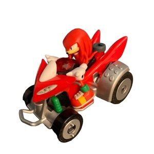 SONIC & Sega All-Stars Racing Diecast Car Knuckles The Echidna Pull Back